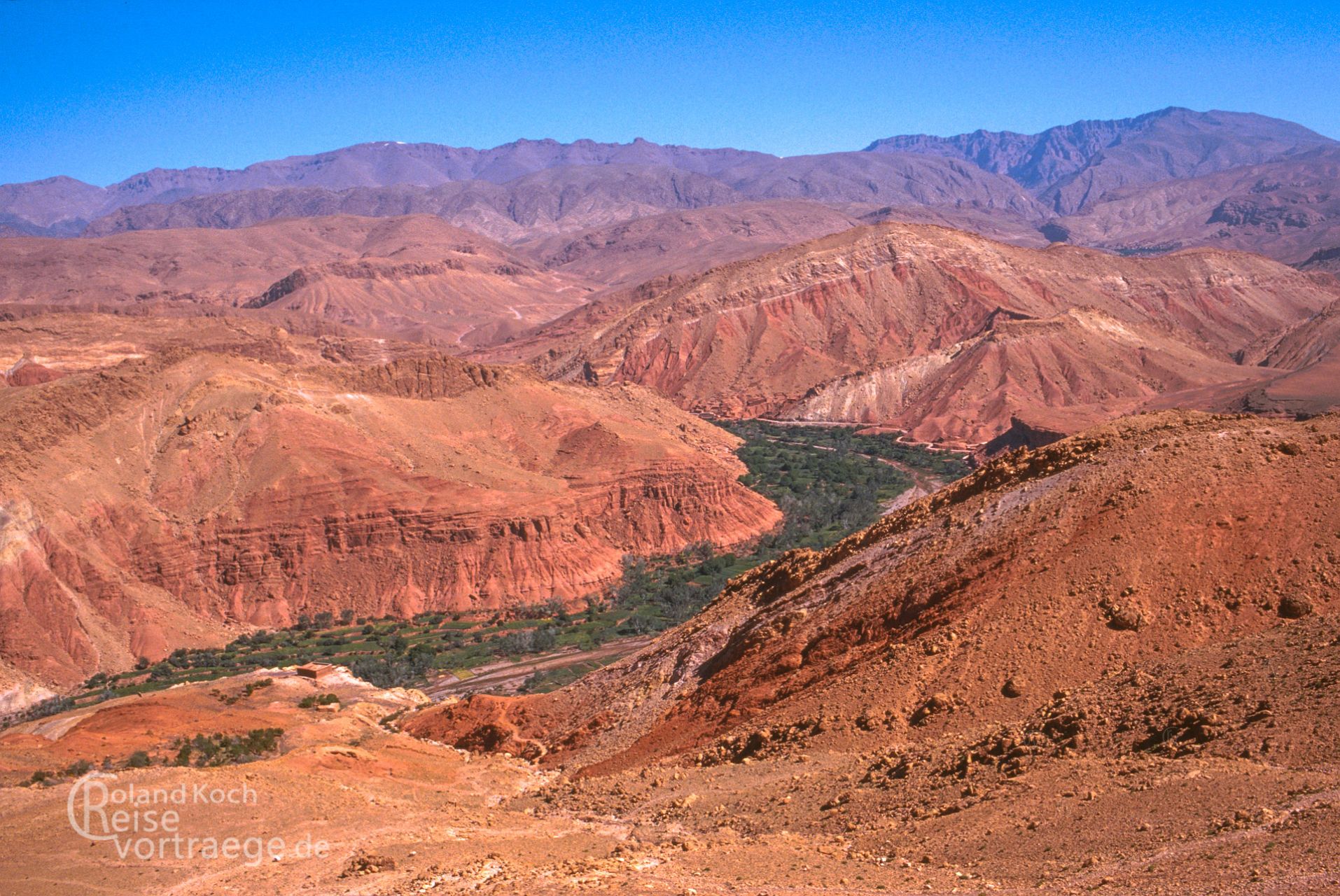 Marokko - Atlasgebirge, Oase Bou Tharar